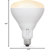 image:imageFeit Electric BR40 LED Light Bulb 5CCT Dimmable  150W Equivalent 1 PackBR40  85W