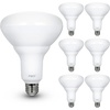 image:imageFeit Electric BR40 LED Light Bulbs 65W Eq Dimmable Soft White 6 Pack2700k Soft White