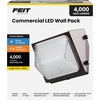 image:imageFeit Electric Commercial LED Wall Pack Security Light 4000 Lumens DusktoDawn Photocell Sensor ShatterResistant Lens Hardwired Outdoor Flood Light 50000Hour Lifetime S88CWPK840BZ1 Count Pack of 1