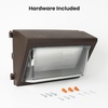 image:imageFeit Electric Commercial LED Wall Pack Security Light 4000 Lumens DusktoDawn Photocell Sensor ShatterResistant Lens Hardwired Outdoor Flood Light 50000Hour Lifetime S88CWPK840BZ1 Count Pack of 1