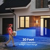 image:imageFeit Electric Doorbell Camera 24 GHz WiFi No Hub TwoWay Audio Motion Detection Night Vision 1080p HD Micro SD Card Storage Wireless Chime Included Hardwired CAMDoorWiFiBlack