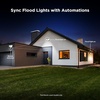 image:imageFeit Electric Dual Head Smart Outdoor Flood Lights Bronze FinishBlack