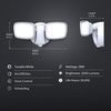 image:imageFeit Electric Dual Head Smart Outdoor Flood Lights Bronze FinishWhite