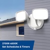 image:imageFeit Electric Dual Head Smart Outdoor Flood Lights Bronze FinishWhite