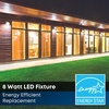 image:imageFeit Electric Dusk to Dawn Outdoor Wall Sconce 12W Half Moon Wall Mount Light Fixture Integrated LEDs UV Protected Weatherproof 250 Lumens 5000k Daylight Hardwired Bronze S8PHMWM850DDBZHD5000k Daylight