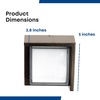 image:imageFeit Electric Dusk to Dawn Outdoor Wall Sconce 12W Half Moon Wall Mount Light Fixture Integrated LEDs UV Protected Weatherproof 250 Lumens 5000k Daylight Hardwired Bronze S8PHMWM850DDBZHD3000k Warm White