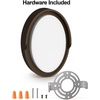 image:imageFeit Electric Dusk to Dawn Outdoor Wall Sconce 12W Half Moon Wall Mount Light Fixture Integrated LEDs UV Protected Weatherproof 250 Lumens 5000k Daylight Hardwired Bronze S8PHMWM850DDBZHDBronze