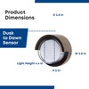 image:imageFeit Electric Dusk to Dawn Outdoor Wall Sconce 12W Half Moon Wall Mount Light Fixture Integrated LEDs UV Protected Weatherproof 250 Lumens 5000k Daylight Hardwired Bronze S8PHMWM850DDBZHD5000k Daylight