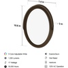 image:imageFeit Electric Dusk to Dawn Outdoor Wall Sconce 12W Half Moon Wall Mount Light Fixture Integrated LEDs UV Protected Weatherproof 250 Lumens 5000k Daylight Hardwired Bronze S8PHMWM850DDBZHDBronze