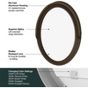 image:imageFeit Electric Dusk to Dawn Outdoor Wall Sconce 12W Half Moon Wall Mount Light Fixture Integrated LEDs UV Protected Weatherproof 250 Lumens 5000k Daylight Hardwired Bronze S8PHMWM850DDBZHDBronze