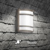 image:imageFeit Electric Dusk to Dawn Outdoor Wall Sconce 12W Half Moon Wall Mount Light Fixture Integrated LEDs UV Protected Weatherproof 250 Lumens 5000k Daylight Hardwired Bronze S8PHMWM850DDBZHD4000k Bright White