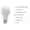 image:imageFeit Electric Enchance A19 LED Light Bulbs 27W 25W Equivalent Neutral White 3500K Dimmable 90 CRI E26 Base 17000Hour Lifetime Residential or Commercial Bulb A1925935CAFIL4GB 4Pack5000k Daylight