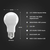 image:imageFeit Electric Enchance A19 LED Light Bulbs 27W 25W Equivalent Neutral White 3500K Dimmable 90 CRI E26 Base 17000Hour Lifetime Residential or Commercial Bulb A1925935CAFIL4GB 4Pack3500k Neutral White
