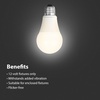 image:imageFeit Electric Enhance A19 LED Light Bulb 100W Eq Soft White 2 Pack3000k Bright White