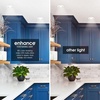 image:imageFeit Electric Enhance BR40 LED Light Bulbs 65W Eq Soft White 12 Pack3000k Bright White