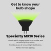 image:imageFeit Electric Enhance LED MR16 Reflector Light Bulb 50W Equivalent GU53 Base 3000K Bright White 500 Lumens Dimmable IndoorOutdoor Use 25000Hour Lifetime BPEXN930CA6 6 Pack3000k Warm White