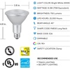 image:imageFeit Electric Enhance LED PAR30L Floodlight Bulb 75W Eq Bright White3000k Bright White