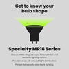 image:imageFeit Electric GU10 LED Bulb 6W 50W Eq Dimmable BPMR16IFGU500930CA63000k Warm White
