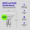 image:imageFeit Electric GU10 LED Bulb 6W 50W Eq Dimmable BPMR16IFGU500930CA63000k Warm White