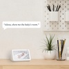 image:imageFeit Electric Indoor Security Camera with Motion Detection 30ft Night Vision Pan and Tilt Head 24GHz WiFi 2Way Audio 1080p HD Works with Alexa amp Google Asst Plugin White CAMPANWiFiG2Old Gen Security Cam