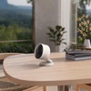 image:imageFeit Electric Indoor Security Camera with Motion Detection 30ft Night Vision Pan and Tilt Head 24GHz WiFi 2Way Audio 1080p HD Works with Alexa amp Google Asst Plugin White CAMPANWiFiG2New Gen Security Cam