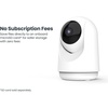 image:imageFeit Electric Indoor Security Camera with Motion Detection 30ft Night Vision Pan and Tilt Head 24GHz WiFi 2Way Audio 1080p HD Works with Alexa amp Google Asst Plugin White CAMPANWiFiG2New Gen Baby Cam
