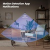 image:imageFeit Electric Indoor Security Camera with Motion Detection 30ft Night Vision Pan and Tilt Head 24GHz WiFi 2Way Audio 1080p HD Works with Alexa amp Google Asst Plugin White CAMPANWiFiG2Old Gen Security Cam