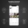 image:imageFeit Electric Indoor Security Camera with Motion Detection 30ft Night Vision Pan and Tilt Head 24GHz WiFi 2Way Audio 1080p HD Works with Alexa amp Google Asst Plugin White CAMPANWiFiG2Bulb Security Cam