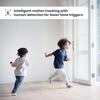 image:imageFeit Electric Indoor Security Camera with Motion Detection 30ft Night Vision Pan and Tilt Head 24GHz WiFi 2Way Audio 1080p HD Works with Alexa amp Google Asst Plugin White CAMPANWiFiG2Bulb Security Cam