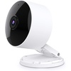 image:imageFeit Electric Indoor Security Camera with Motion Detection 30ft Night Vision Pan and Tilt Head 24GHz WiFi 2Way Audio 1080p HD Works with Alexa amp Google Asst Plugin White CAMPANWiFiG2Old Gen Security Cam