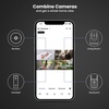 image:imageFeit Electric Indoor Security Camera with Motion Detection 30ft Night Vision Pan and Tilt Head 24GHz WiFi 2Way Audio 1080p HD Works with Alexa amp Google Asst Plugin White CAMPANWiFiG2Old Gen Security Cam