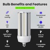 image:imageFeit Electric LED Corn Cob Light Bulb 750W EQ Daylight High Lumen5000k Daylight