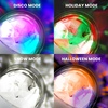image:imageFeit Electric LED Disco Light Bulb Rotating MultiColor with 4 Modes Disco Snow Holiday Halloween Easy Screwin Base 10000Hour Lifetime Perfect for Parties amp Home Ambiance DISCO4MLEDMulticolor  Disco  Holiday