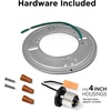 image:imageFeit Electric LED Flush Mount Ceiling Light Fits 4 Inch Cans 5CCT 1 Pack5 Inch Fits 4 Inch Housing