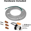 image:imageFeit Electric LED Flush Mount Ceiling Light Fits 4 Inch Cans 5CCT 1 Pack75 Inch Fits 6 Inch Housing