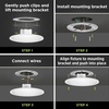 image:imageFeit Electric LED Flush Mount Ceiling Light Fits 4 Inch Cans 5CCT 1 Pack75 Inch Fits 6 Inch Housing