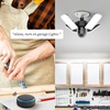 image:imageFeit Electric LED Garage Ceiling Light with Camera Smart Security Garage Light WiFi 24GHz Screwin E26 Base Motion Sensor TwoWay Audio Video Motion Notifications 12000 Lumens 5000K Dimmable