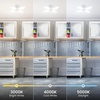 image:imageFeit Electric LED Garage Light Multiple Adjustable Panels E26 Base Ideal for Garage Workshop Shed 25000Hour Lifetime3CCT