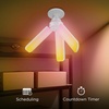 image:imageFeit Electric LED Garage Light Multiple Adjustable Panels E26 Base Ideal for Garage Workshop Shed 25000Hour LifetimeRGBW