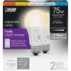 image:imageFeit Electric LED Light Bulbs A21 100W Eq Dimmable 5CCT  Switch  4 PackA19  2 Pack