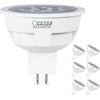 image:imageFeit Electric LED MR16 Halogen Bulb 20W Equivalent GU53 BiPin Base NonDimmable 250 Lumens 3000K Warm White Track Light Bulbs for Landscaping 22Year Lifetime BPLVBAB830CA6 6 Pack3000k Warm White