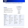 image:imageFeit Electric LED MR16 Track Light Bulb 50W Eq Daylight White 6Pack5000k Daylight
