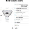 image:imageFeit Electric MR16 LED Reflector Light Bulb 50W Equivalent Dimmable GU53 Base 90 CRI 500 Lumen Adjustable Color Track Lighting 25000Hour Lifespan BPEXN3CCTCA36 18Pack20watt  Adjustable White