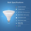 image:imageFeit Electric MR16 LED Smart LED Light Bulb 50W Eq RGB Color ChangingRgbw