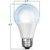image:imageFeit Electric OM60950CAAG 60W Equivalent 24GHz WiFi Dimmable No Hub Required Alexa Google Assistant A19 Smart LED Light Bulb 44 H x 23 D 5000K Daylight5000k Daylight