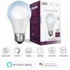 image:imageFeit Electric OM60950CAAG 60W Equivalent 24GHz WiFi Dimmable No Hub Required Alexa Google Assistant A19 Smart LED Light Bulb 44 H x 23 D 5000K Daylight5000k Daylight