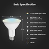image:imageFeit Electric PAR30 LED Reflector Light Bulb 75W Eq 5CCT 6Way 2 PackAdjustable White