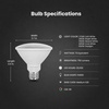 image:imageFeit Electric PAR30 LED Reflector Light Bulb 75W Eq 5CCT 6Way 2 PackAdjustable White