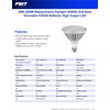 image:imageFeit Electric PAR38 LED Light Bulb 250W Equivalent Dimmable 5000K Daylight 3750 Lumens E26 Base Wet Rated IndoorOutdoor Recessed Can Light Bulbs 15000Hour Lifetime PAR38DM37505KLED5000k Daylight
