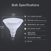 image:imageFeit Electric PAR38 LED Reflector Light 90W Eq 5CCT E26 Base5000k Daylight